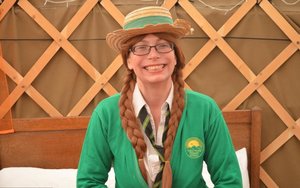 18 year old girl Erin gets deflowered on a bed wearing socks